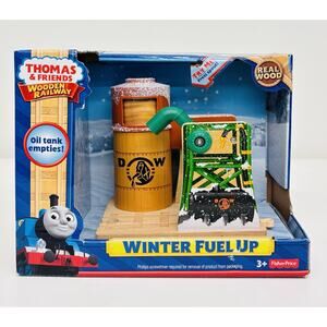 Winter Fuel Up Thomas & Friends Wooden Railway BCW27 LN w/ Box